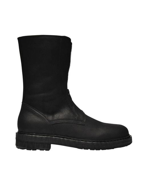 Willy a. ankle boots in leather Ann Demeulemeester pour homme en coloris Black