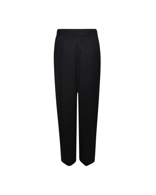 Giorgio Armani Black Wide Trousers