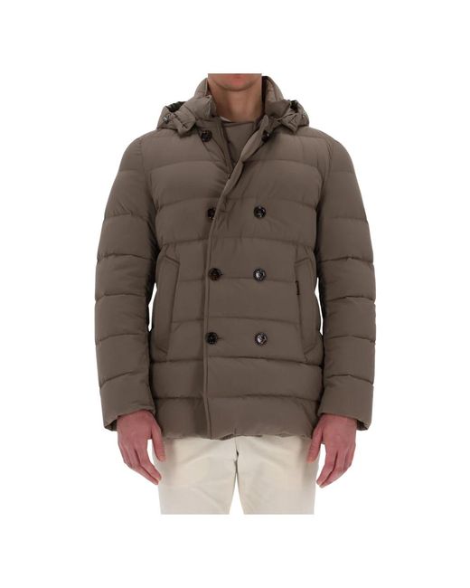 Moorer Brown Winter Jackets for men