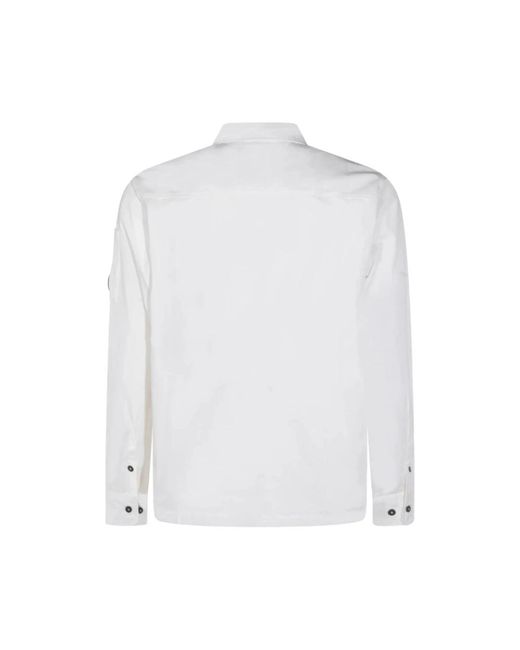 C P Company Blue Light Jackets for men