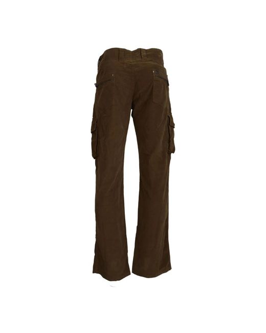 Trousers > straight trousers Ermanno Scervino pour homme en coloris Brown