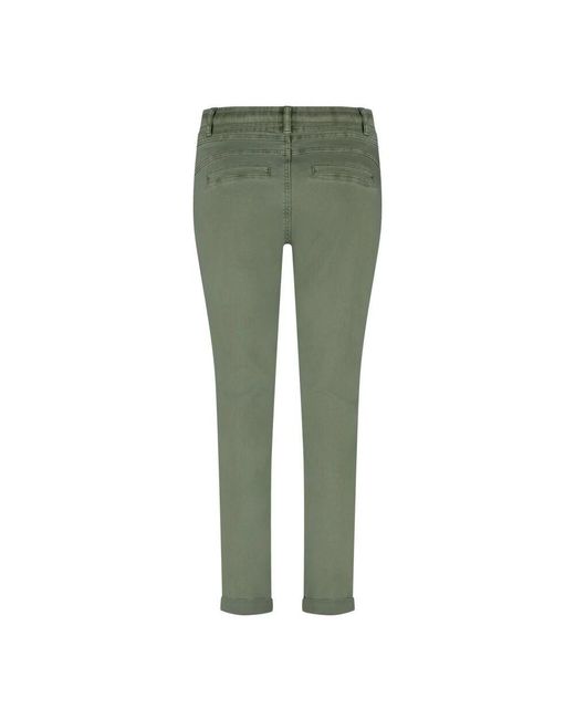 Red Button Green Grüne Tessy Stretch Hose