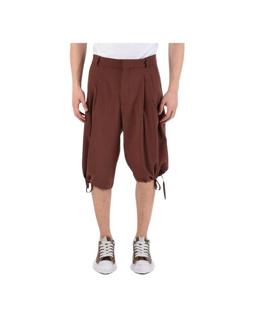Bonsai Red Casual Shorts for men