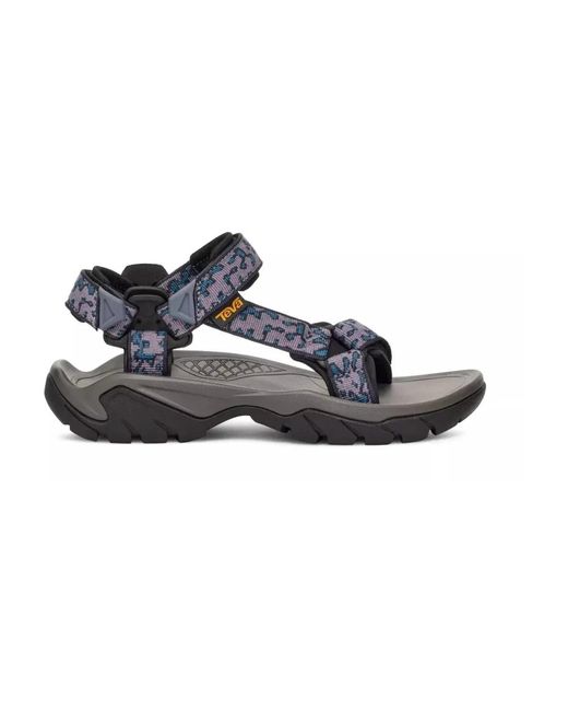 Flat Sandals Teva en coloris Blue