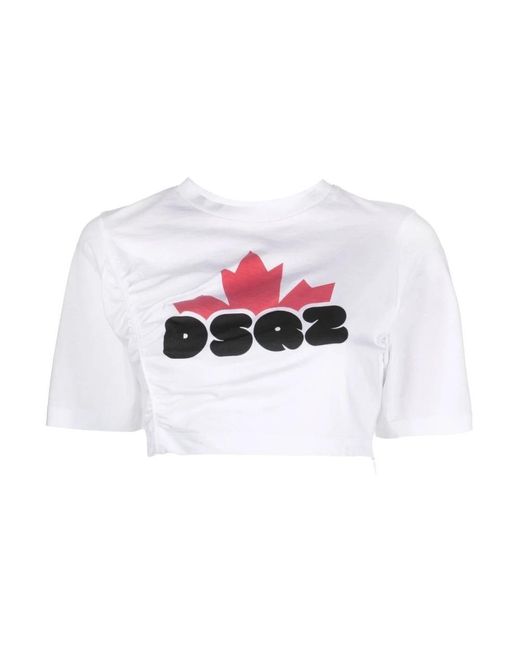 DSquared² White T-Shirts