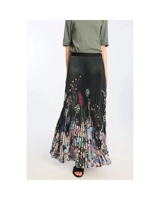 Maxi Skirts Munthe de color Green