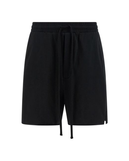 Thom Krom Fitness ,Zwart ,Katoen M St 513 Shorts in het Black voor heren
