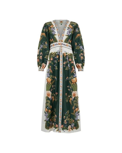 Farm Rio Green Maxi Dresses