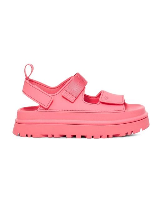 Ugg Pink Flat Sandals