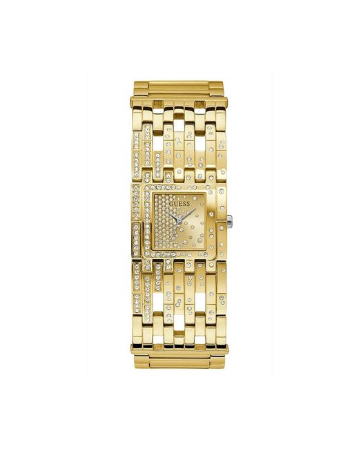 Guess Waterfall Watch in het Metallic
