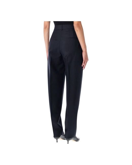Rohe Daria Pleated Pant in het Blue