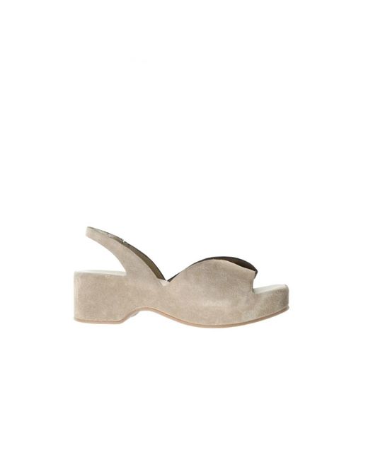 Roberto Del Carlo Gray Wedges
