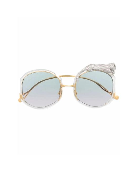 Anna Karin Karlsson White Sunglasses
