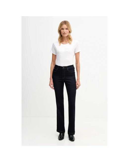 Flared Jeans DKNY de color Blue