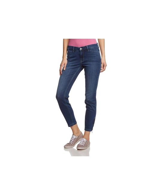 M·a·c Blue Cropped Jeans