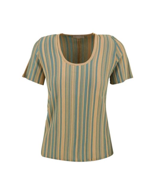 Round-Neck Knitwear Drumohr en coloris Green