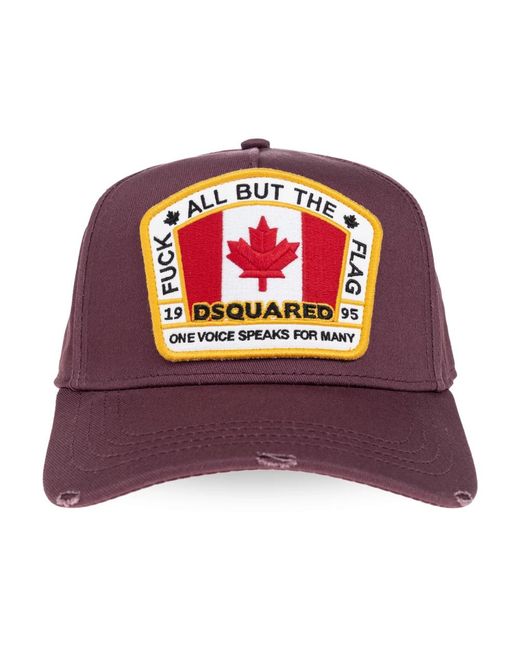 Caps DSquared² en coloris Red