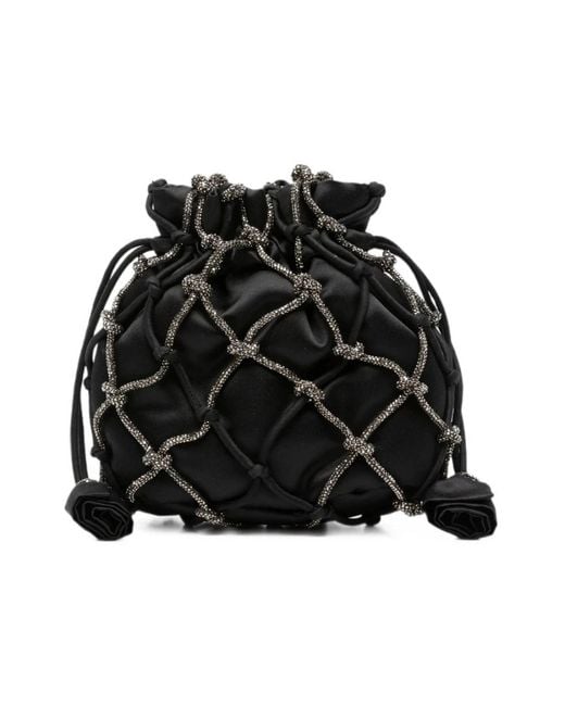Rosantica Black Bucket Bags