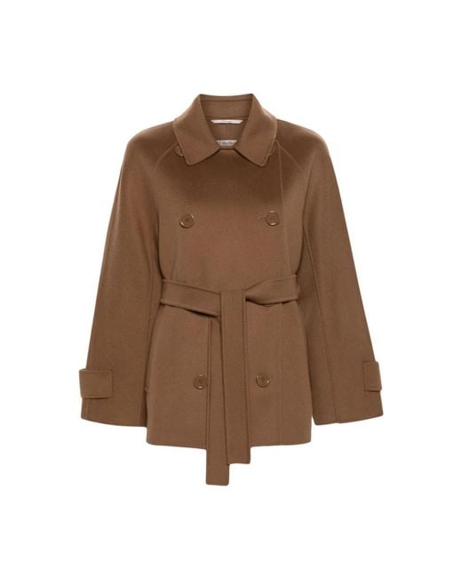 Max Mara Brown Light Jackets