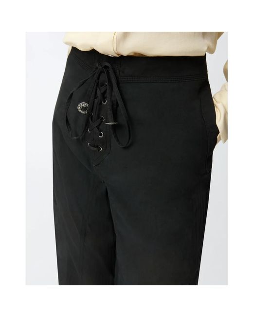Pinko Black Wide Trousers