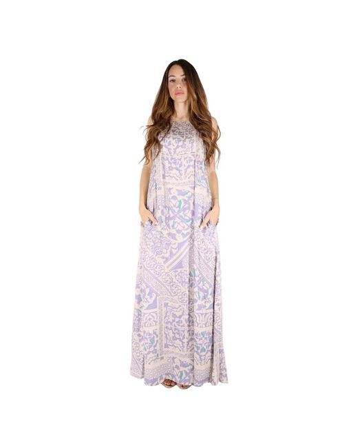 ALESSIA SANTI Purple Maxi Dresses