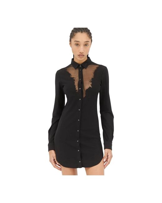 Shirt Dresses di DIESEL in Black