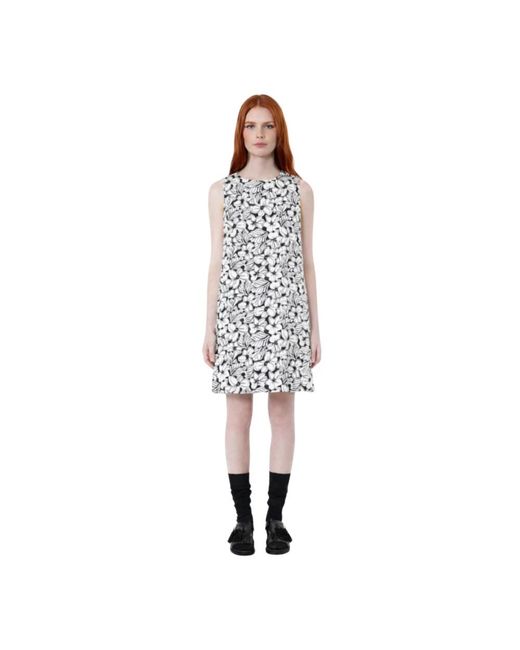 Weekend by Maxmara Gray Short Dresses
