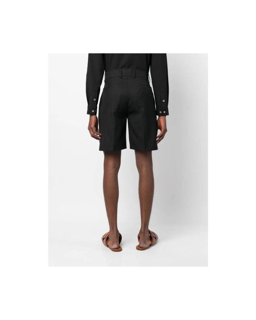 Séfr Black Casual Shorts for men