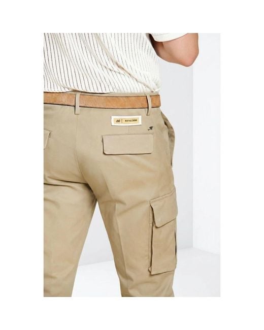 Mason's Natural Slim-Fit Trousers for men