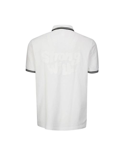 Comme des Garçons White Polo Shirts for men