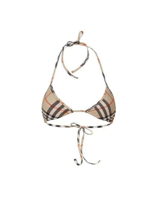 Burberry Metallic Bikinis
