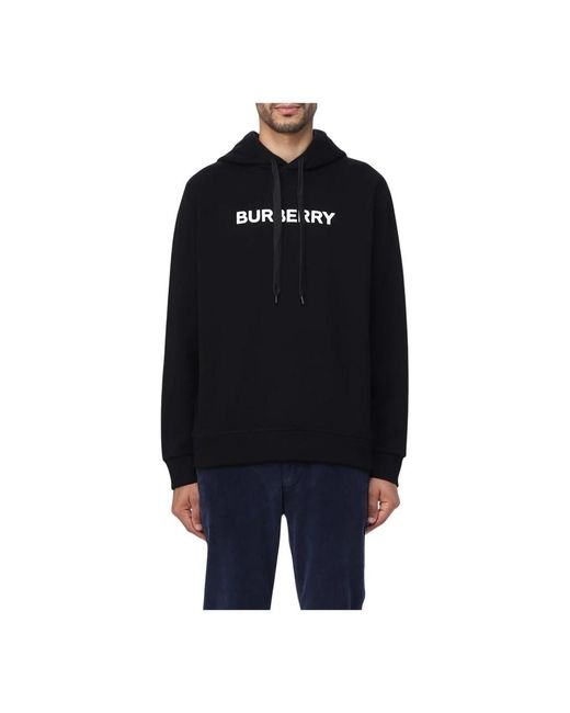Burberry Black Hoodies for men