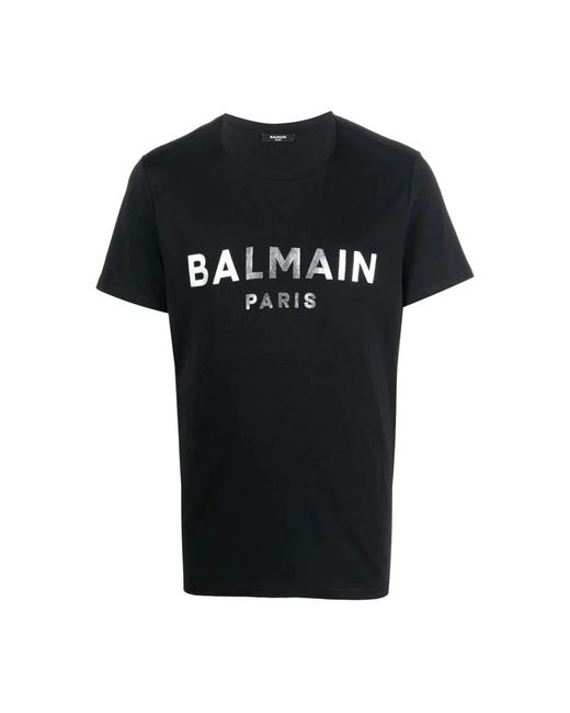 Balmain T-shirts in Black für Herren