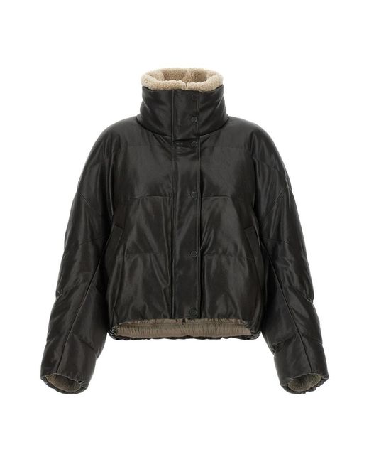 Brunello Cucinelli Black Winter Jackets