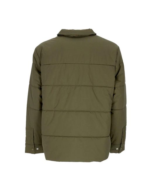 Vans Davis Mte-1 Pufferjack Donsjack Voor in het Green voor heren