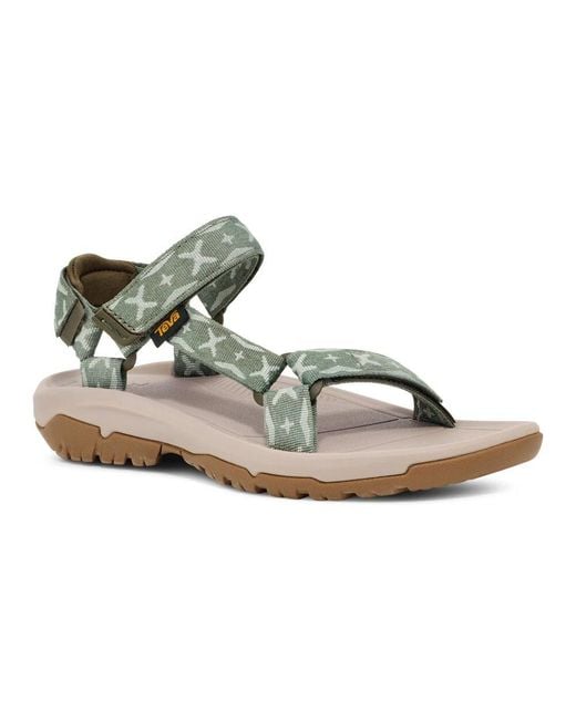 Flat Sandals di Teva in Green da Uomo