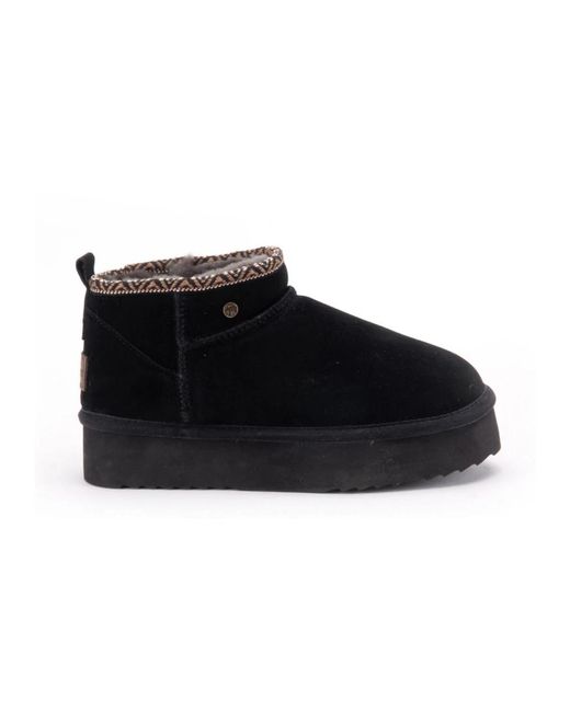 Warmbat Durack Winter Boot in het Black