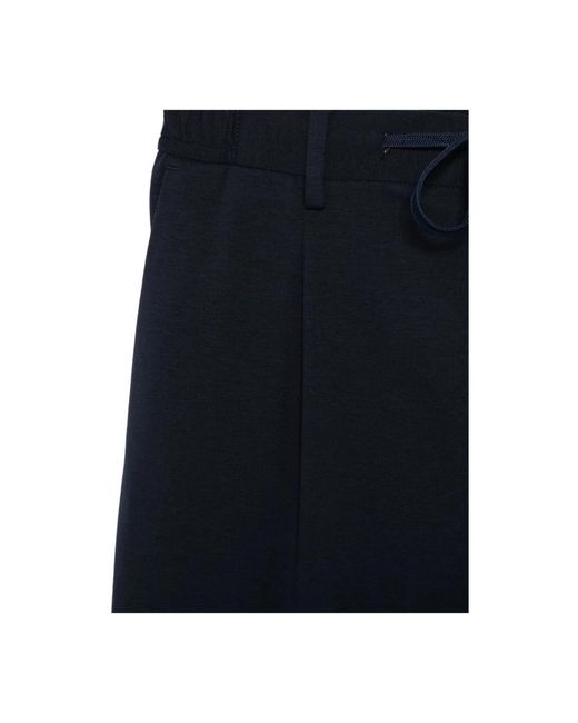Daniele Alessandrini Blue Cropped Trousers for men