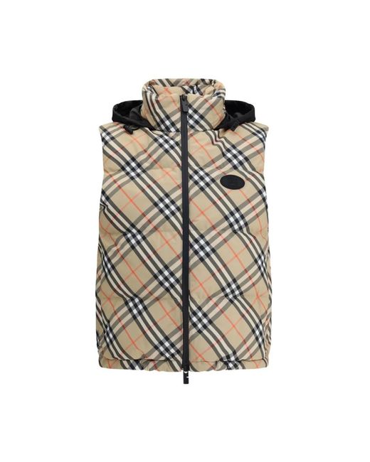 Burberry Vests in het Metallic