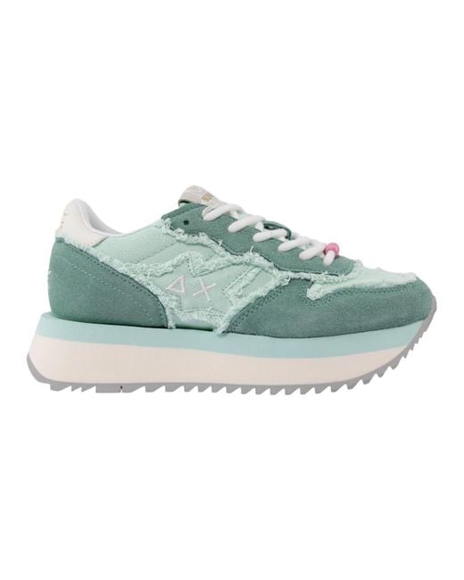 Sun 68 Blue Sneakers