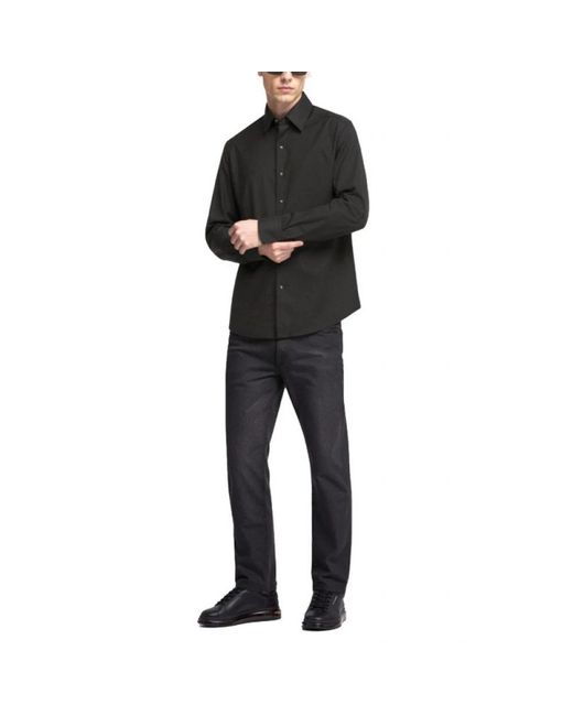 Karl Lagerfeld Black Slim Fit Jeans for men
