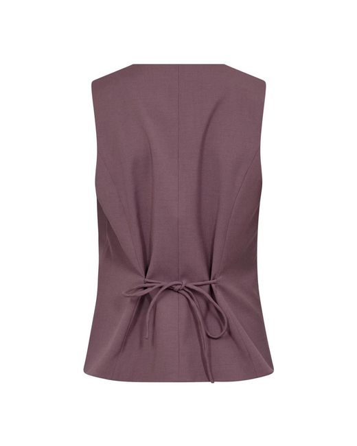 co'couture Vest in het Purple