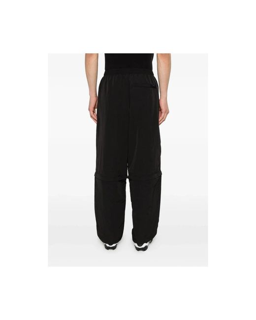 AWAKE NY Black Straight Trousers for men
