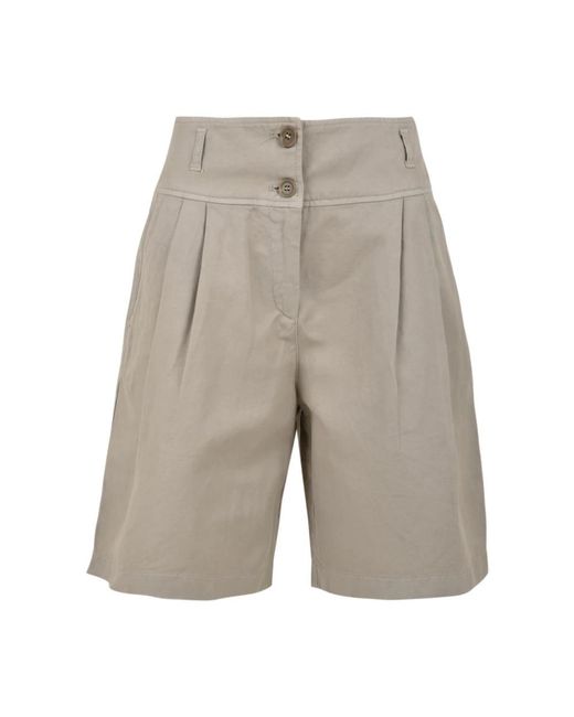 Aspesi Gray Short Shorts