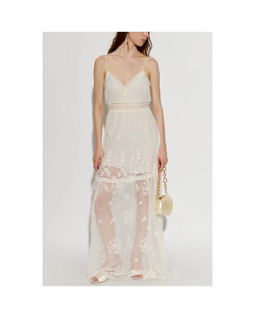 Maxi Dresses LoveShackFancy en coloris White