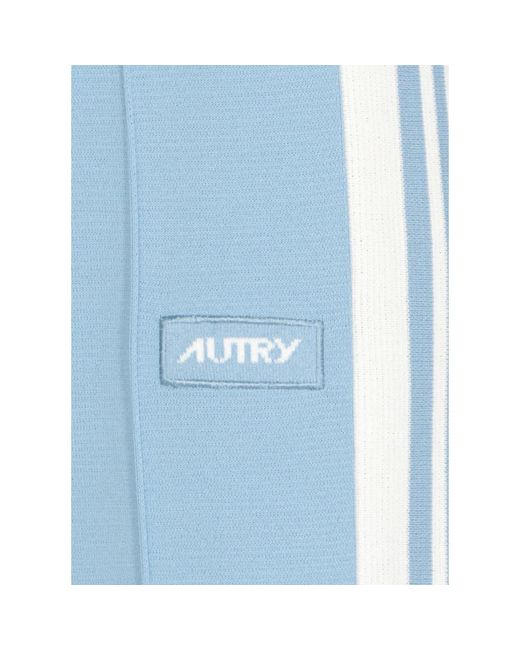 Trousers > wide trousers Autry en coloris Blue