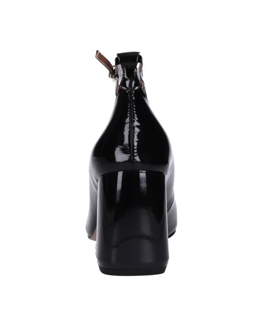 Emanuélle Vee Schoenen ,Zwart ,Met Hak Zwart in het Black