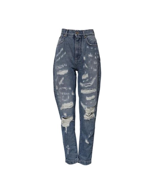 Dolce & Gabbana Blue Slim-Fit Jeans