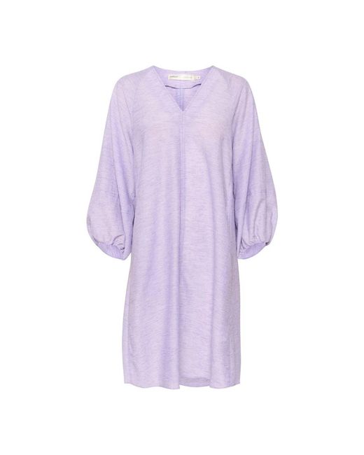 Inwear Purple Midi Dresses