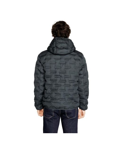 Replay Black Winter Jackets for men